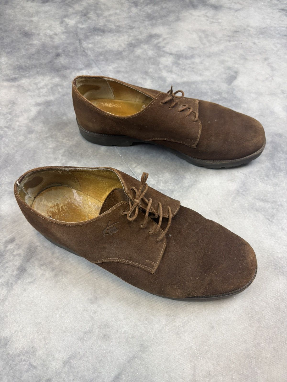 Japanese Brand × Kenzo × Vintage Vintage Kenzo Vibram Leather Suede formal boots 90s rare Size US 10 / EU 43 - 4 Thumbnail