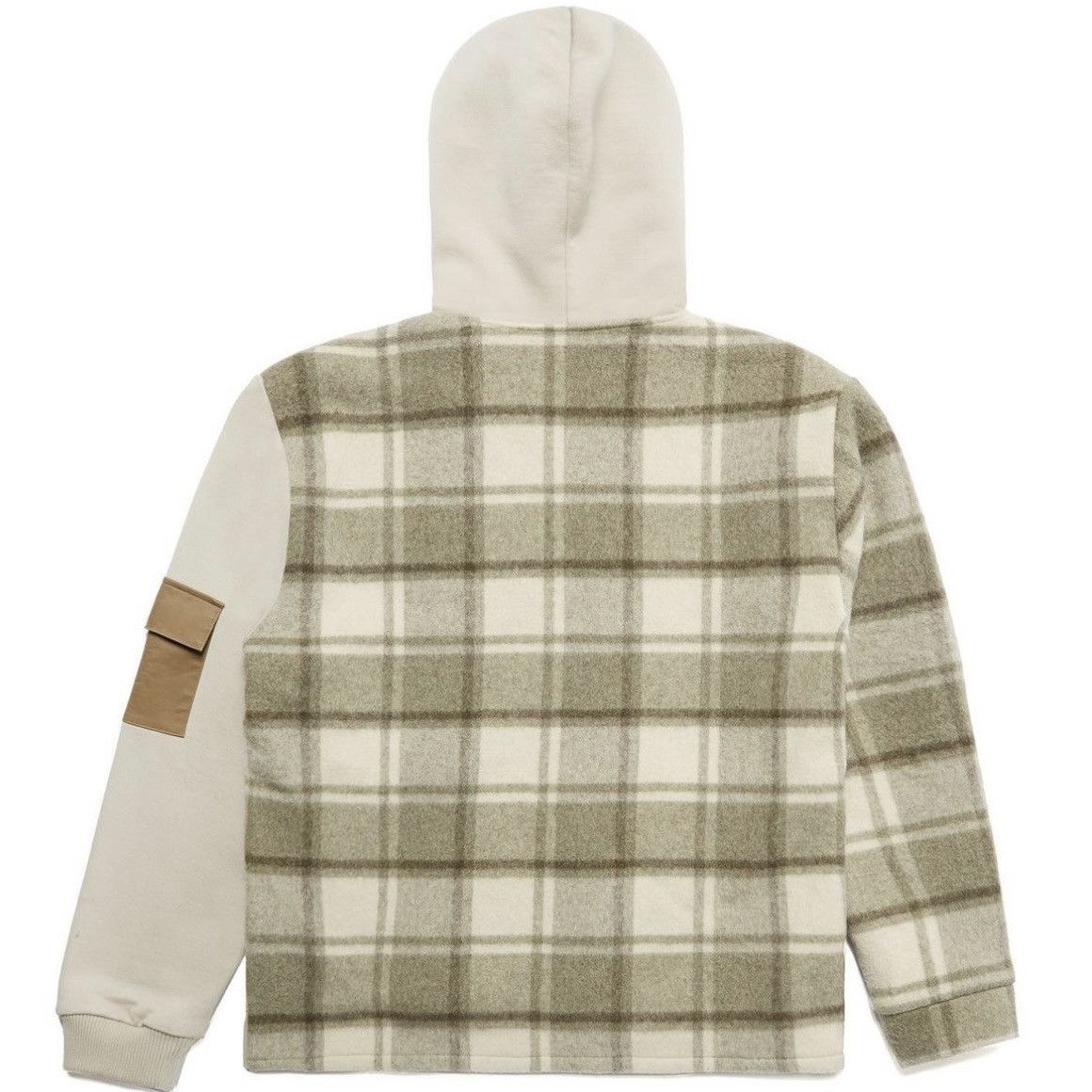 Menace Menace “Split Wool Plaid French Terry Hoodie” XL Size US XL / EU 56 / 4 - 2 Thumbnail