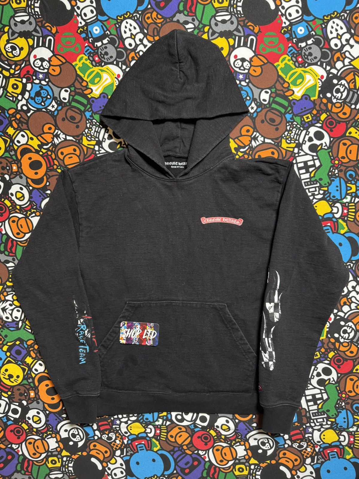 Chrome Hearts Chrome Hearts Black Matty Boy Stay Fast Logo Pullover Hoodie Size US S / EU 44-46 / 1 - 2 Thumbnail