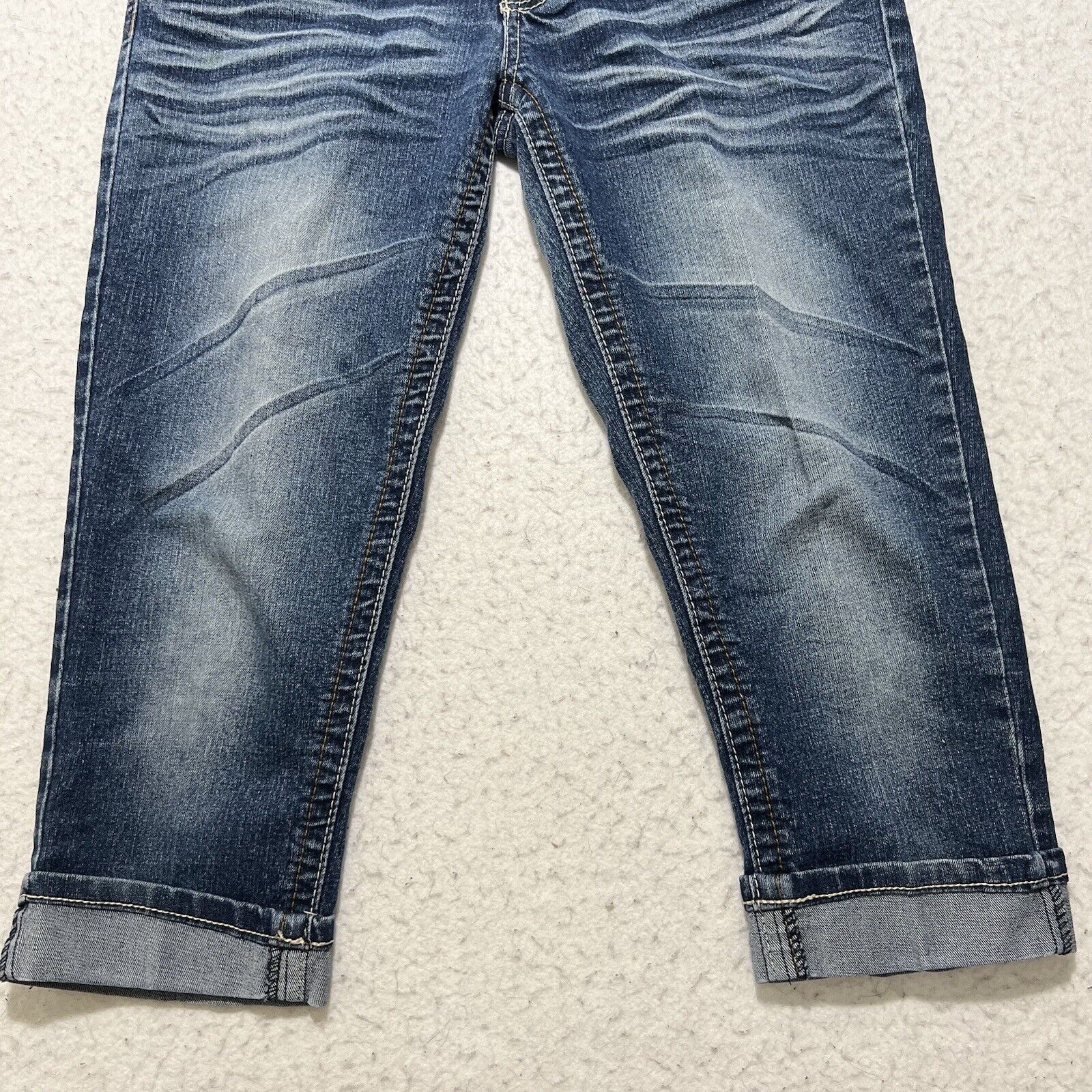 Southpole Vintage Southpole 9 Capri Low Rise Denim Jeans Studded Y2K Size 30" / US 8 / IT 44 - 8 Thumbnail
