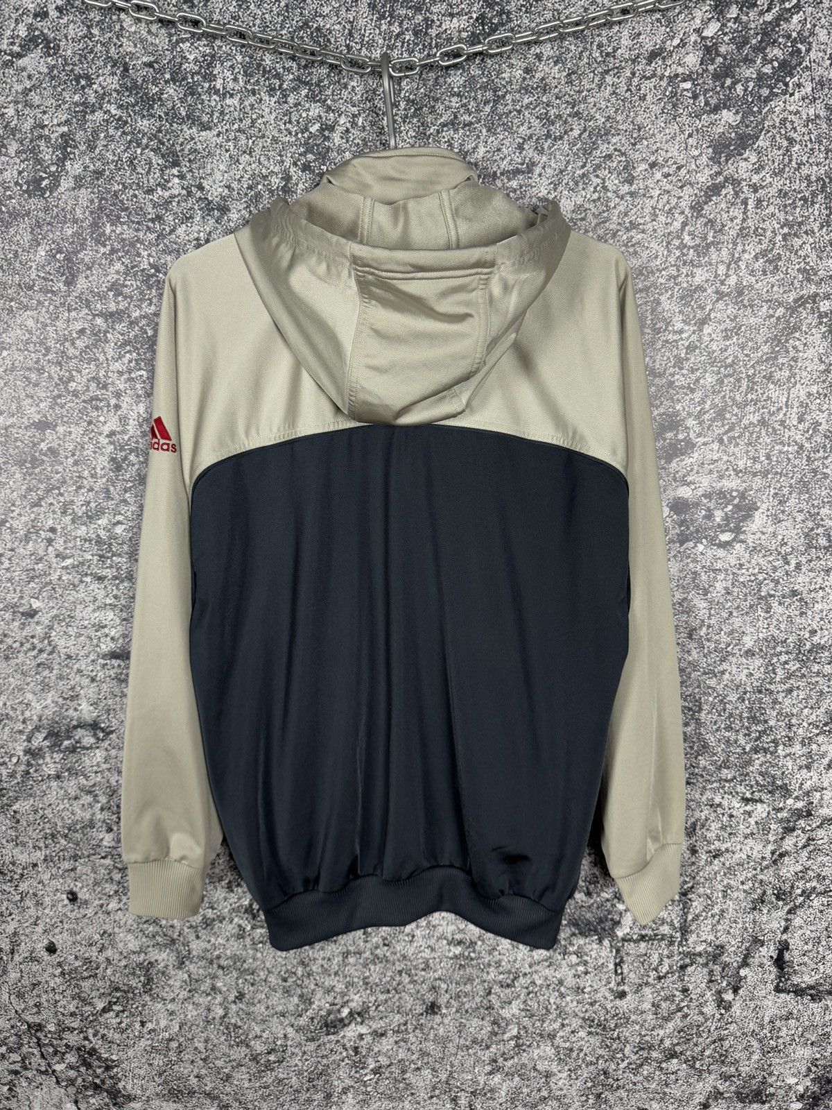 Adidas Men’s Adidas Vintage Hoodie Full Zip Jacket 90s Retro Size M Size US M / EU 48-50 / 2 - 12 Thumbnail