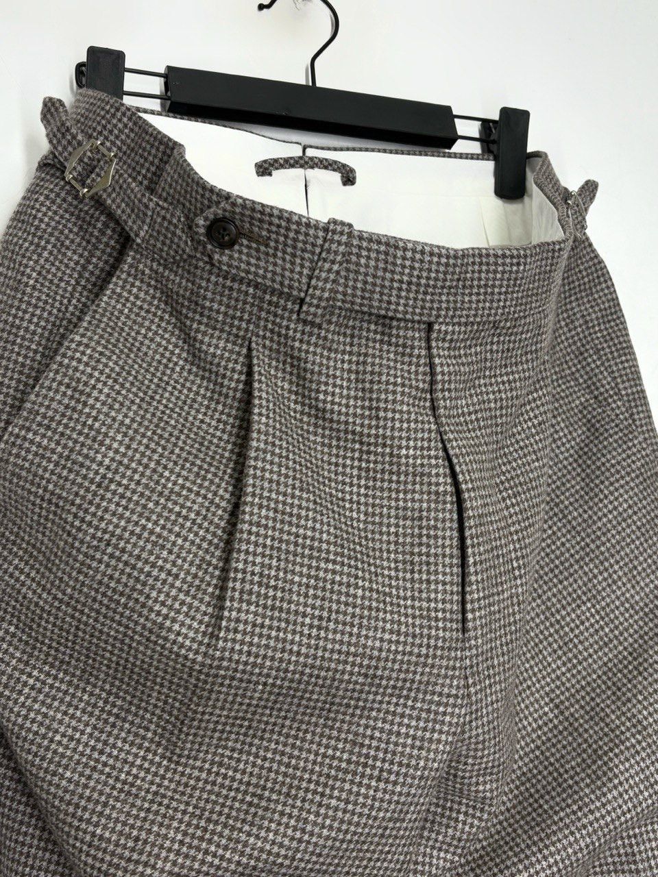 Suitsupply Suitsupply 3 Piece Suit Houndstooth Pattern Wool Cashmere Size 38S - 20 Thumbnail