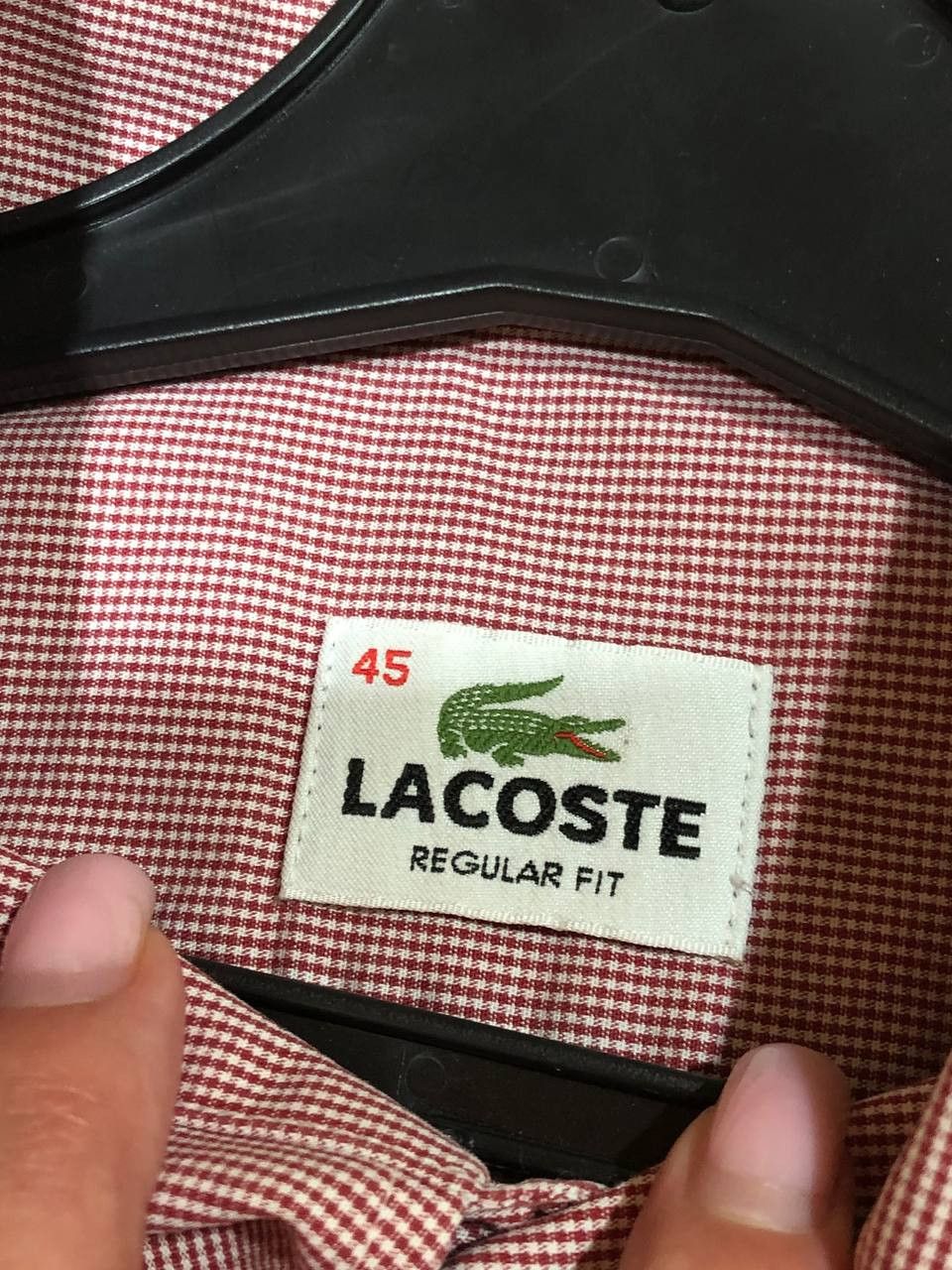 Lacoste Vintage regular fit Y2K Lacoste shirt print logo streetwear Size US L / EU 52-54 / 3 - 2 Thumbnail