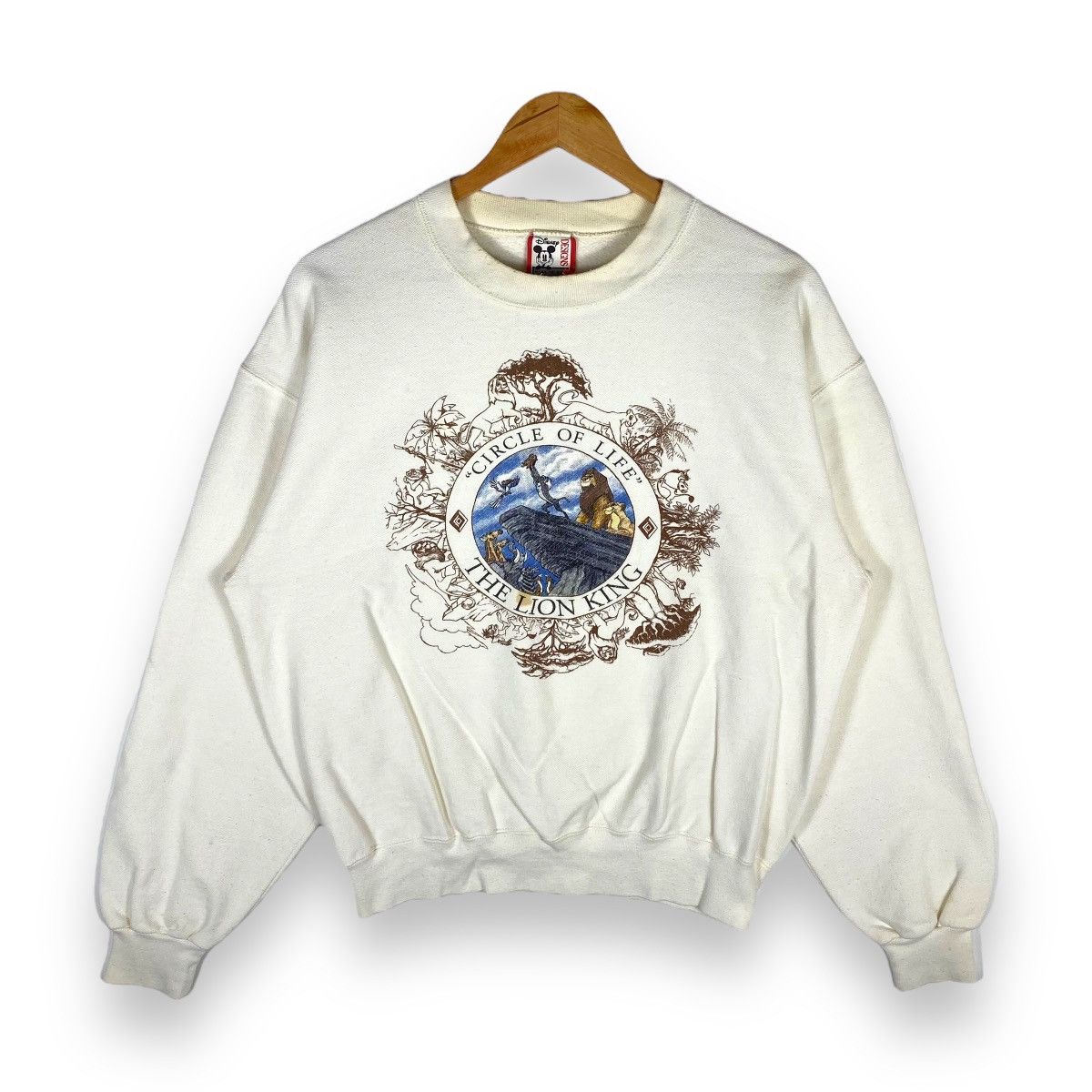Disney × Vintage VINTAGE 90's THE LION KING MOVIE DISNEY CARTOON CREWNECK Size US M / EU 48-50 / 2 - 1 Thumbnail