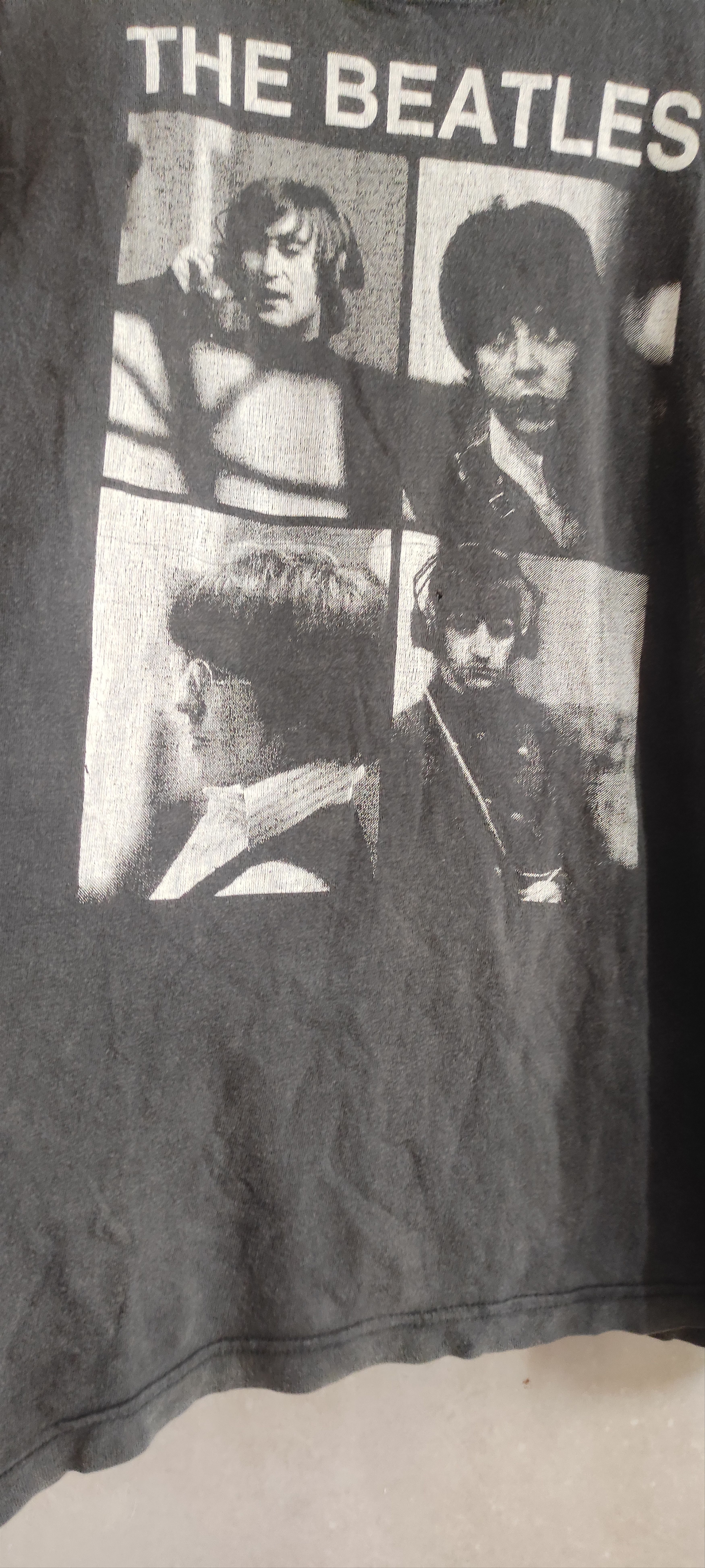 Band Tees × Vintage Vintage 90s The Beatles Rock Band Unique Men's T-Shirt Size US M / EU 48-50 / 2 - 11 Thumbnail