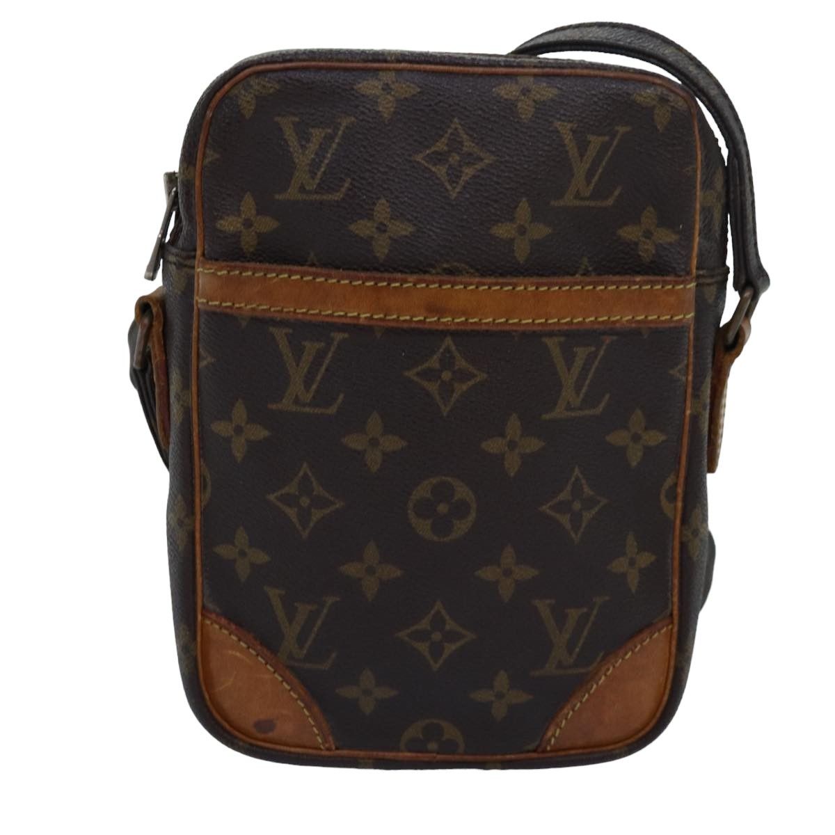 Louis Vuitton Danube Brown Canvas Shoulder Bag (Pre-Owned) Size ONE SIZE - 1 Thumbnail