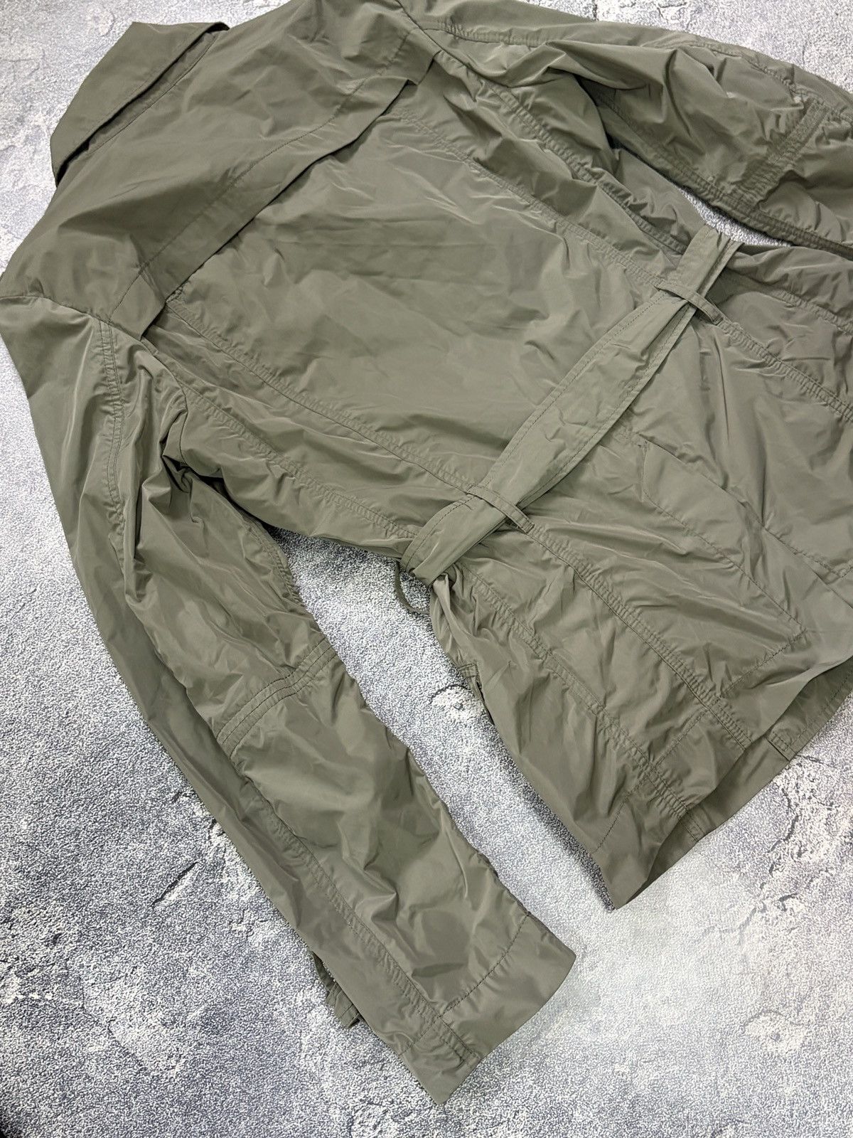 Diesel Diesel Green Double-Breasted Trench Coat M Light Windbreaker Size M / US 6-8 / IT 42-44 - 8 Thumbnail