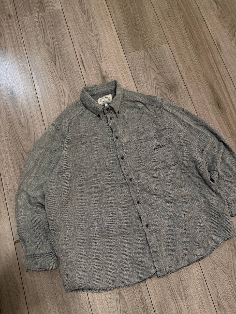 Giorgio Armani Luxury Vintage Giorgio Armani Armani Jeans Overshirt Men Size US XL / EU 56 / 4 - 2 Thumbnail