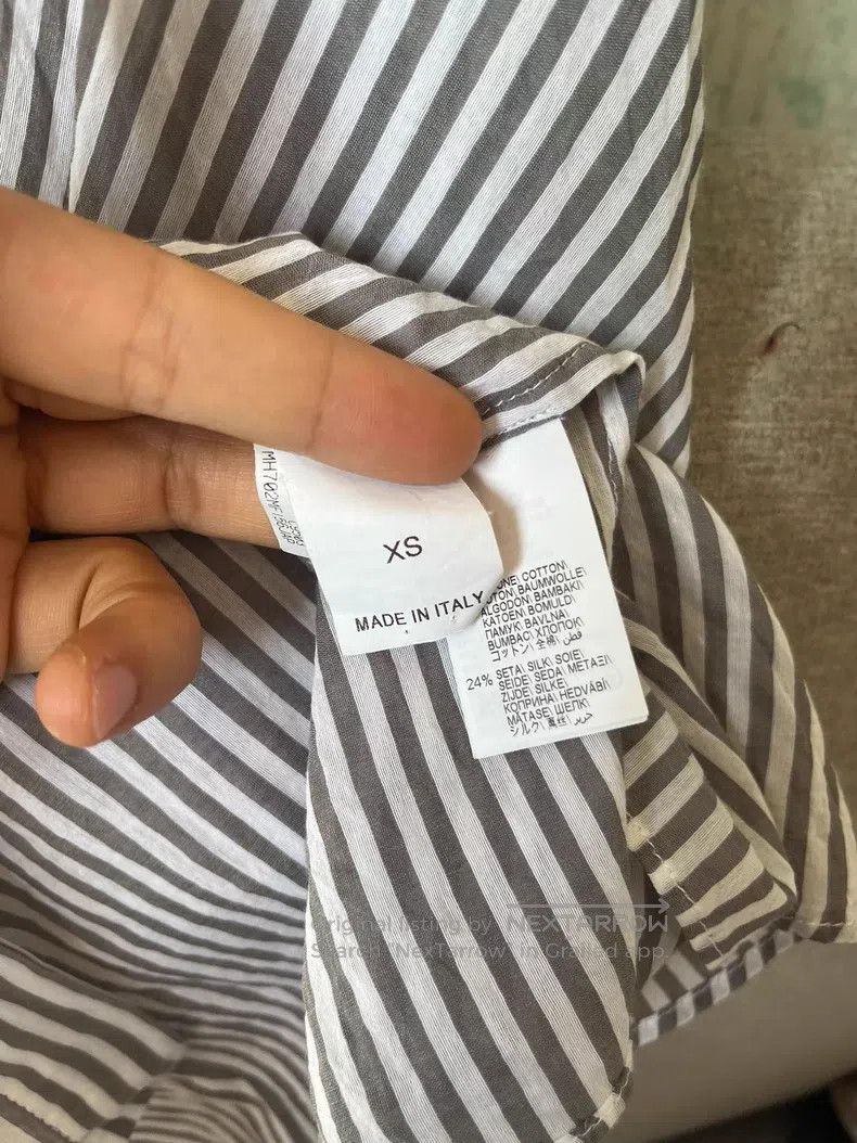 Brunello Cucinelli Brunello Cucinelli Striped beaded shirt Size XS / US 0-2 / IT 36-38 - 7 Thumbnail