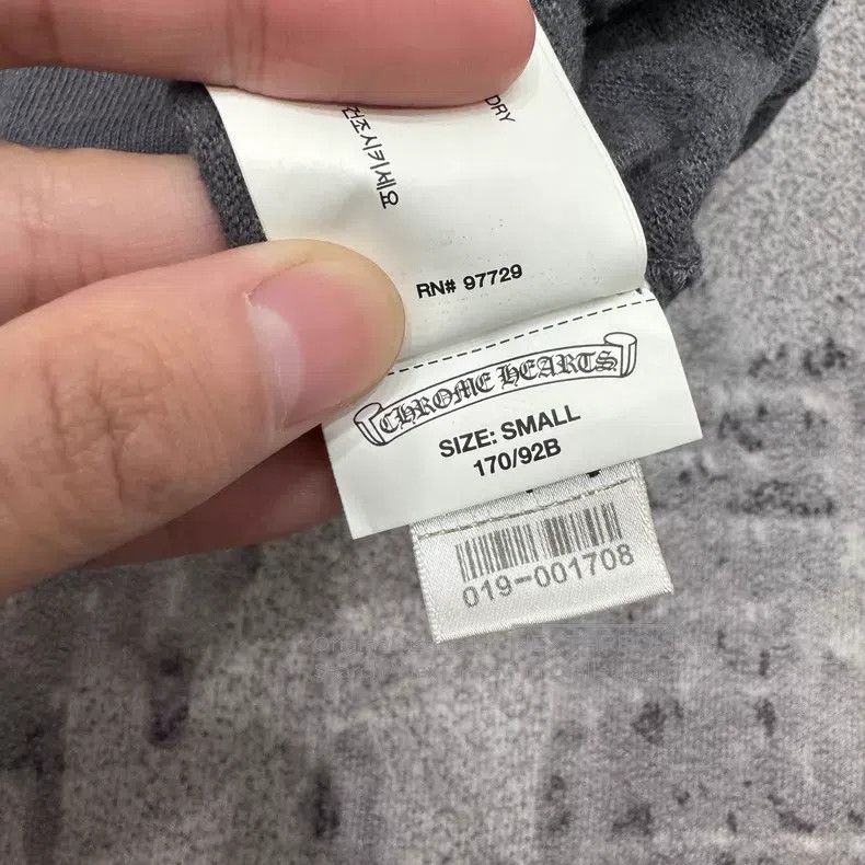 Chrome Hearts CHROME HEARTS Size S Sleeveless T-shirt with zipper up the Size US S / EU 44-46 / 1 - 4 Thumbnail