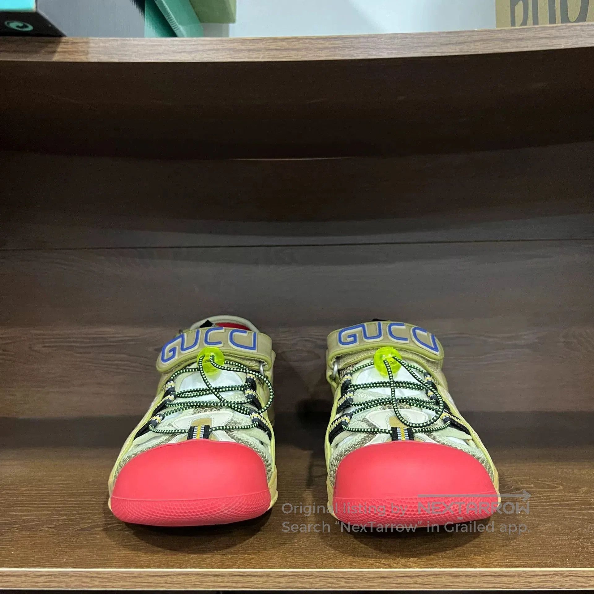 Gucci Gucci Leather Round Toe Sandals. Size US 10 / EU 43 - 2 Thumbnail