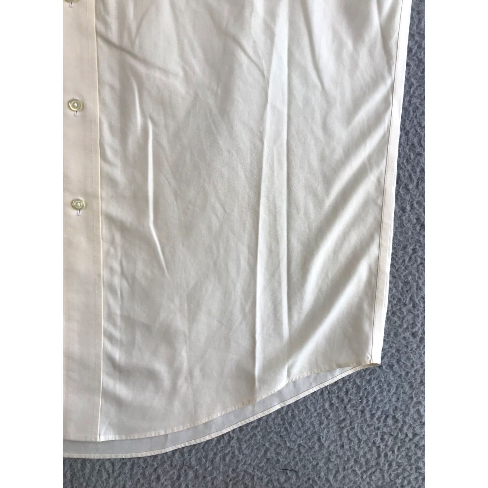 Brooks Brothers Brooks Brothers Shirt Mens 15.5 2/3 Pale Yellow Button-Down Long Sleeve Business Shirt Size US L / EU 52-54 / 3 - 6 Thumbnail