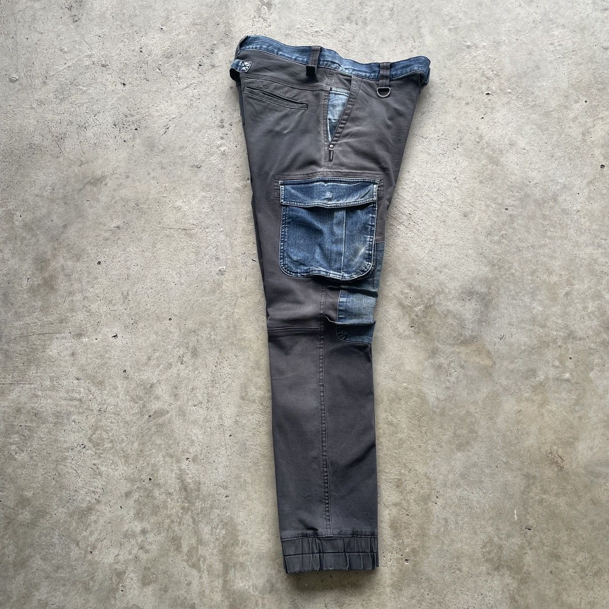 Japanese Brand Vintage Rocky Japan Double Knee Cargo Tactical Pants RARE Size US 34 / EU 50 - 3 Thumbnail