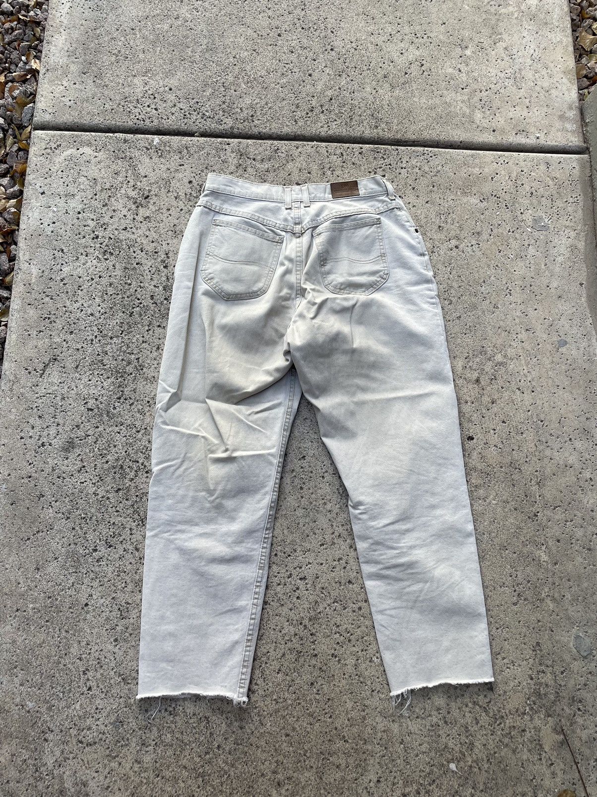 Lee Vintage cream lee jeans Size US 32 / EU 48 - 3 Thumbnail