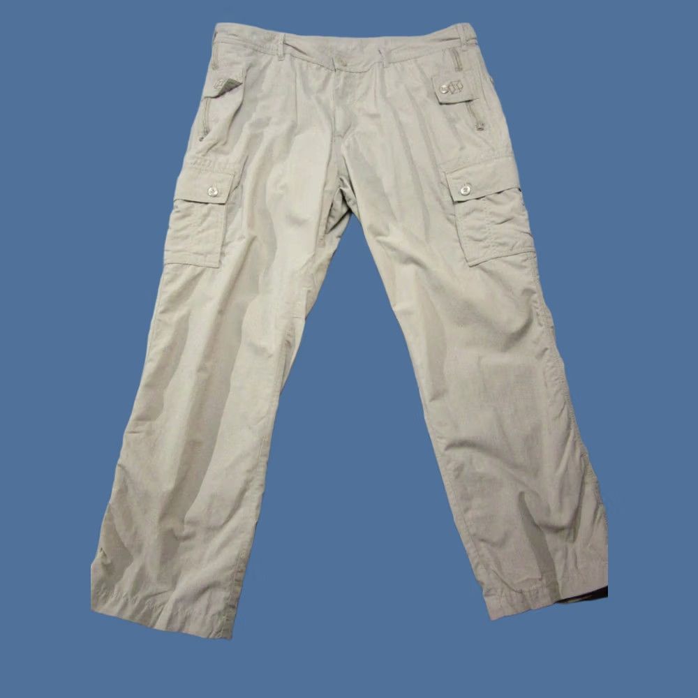 Vintage Clothing Arts Pants Mens 38 Beige Brown Cargo Pick Pocket Proof Straight Secure Size US 38 / EU 54 - 1 Thumbnail