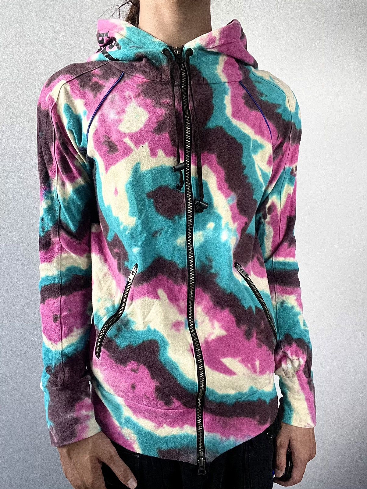 Le Grande Bleu (L.G.B.) L.G.B Tie Die Hoodie Size US M / EU 48-50 / 2 - 2 Thumbnail