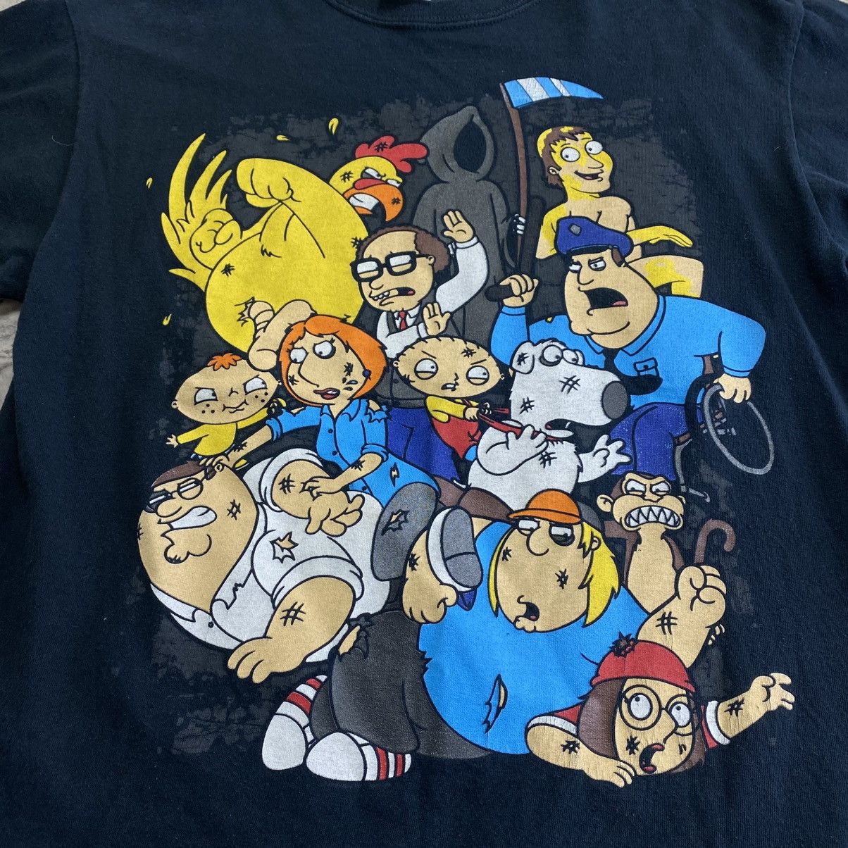 Other Family Guy Characters T Shirt Blue No Tag Big Logo Size US M / EU 48-50 / 2 - 4 Thumbnail