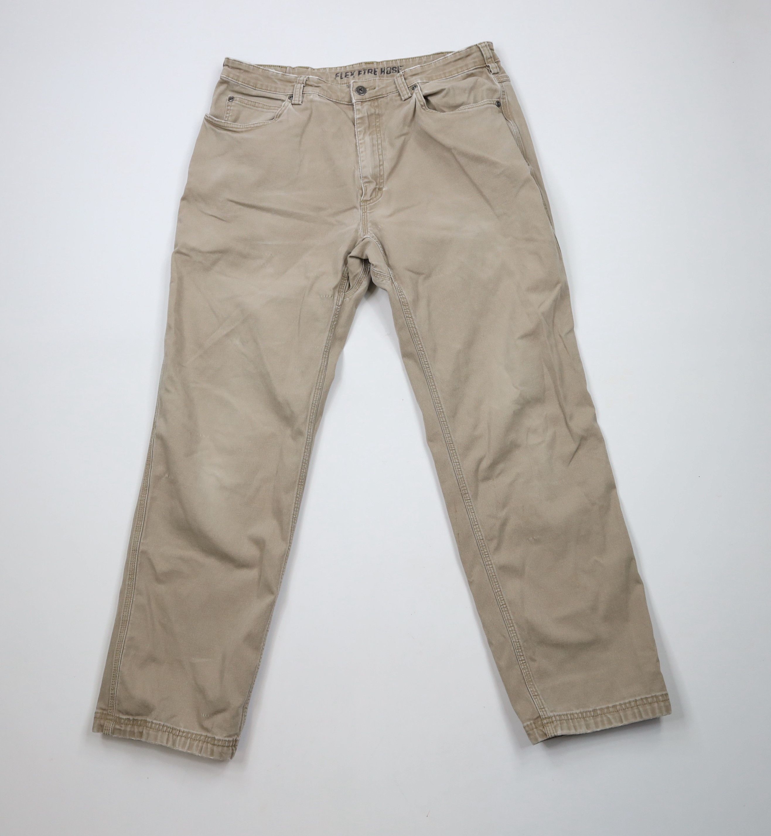 Duluth Trading Company × Vintage Duluth Trading Co Relaxed Fit Wide Leg Flex Firehose Pants Size US 36 / EU 52 - 1 Thumbnail