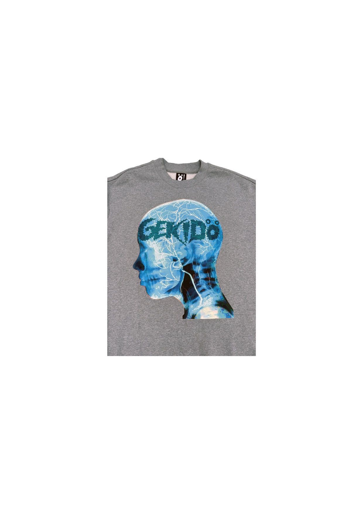 Designer GEKIDO.WORLD RADIOHEAD GREY CREW Size US M / EU 48-50 / 2 - 3 Thumbnail