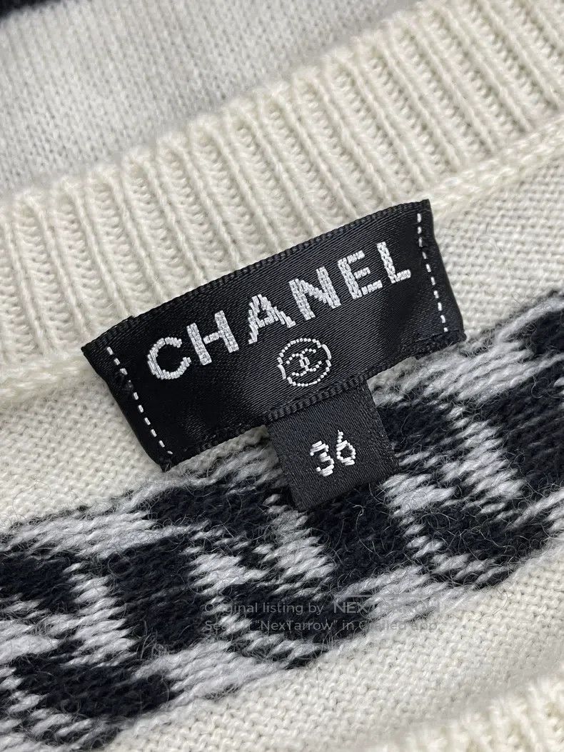Chanel Chanel Chain striped vest Size XS / US 0-2 / IT 36-38 - 5 Thumbnail