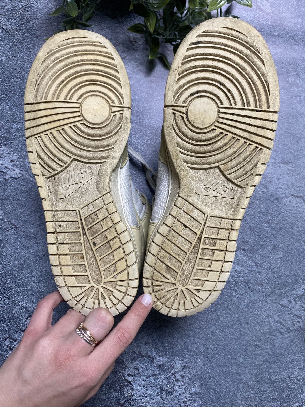 Nike × Vintage Nike Dunk High Lx Team Gold Size US 10 / EU 43 - 8 Thumbnail