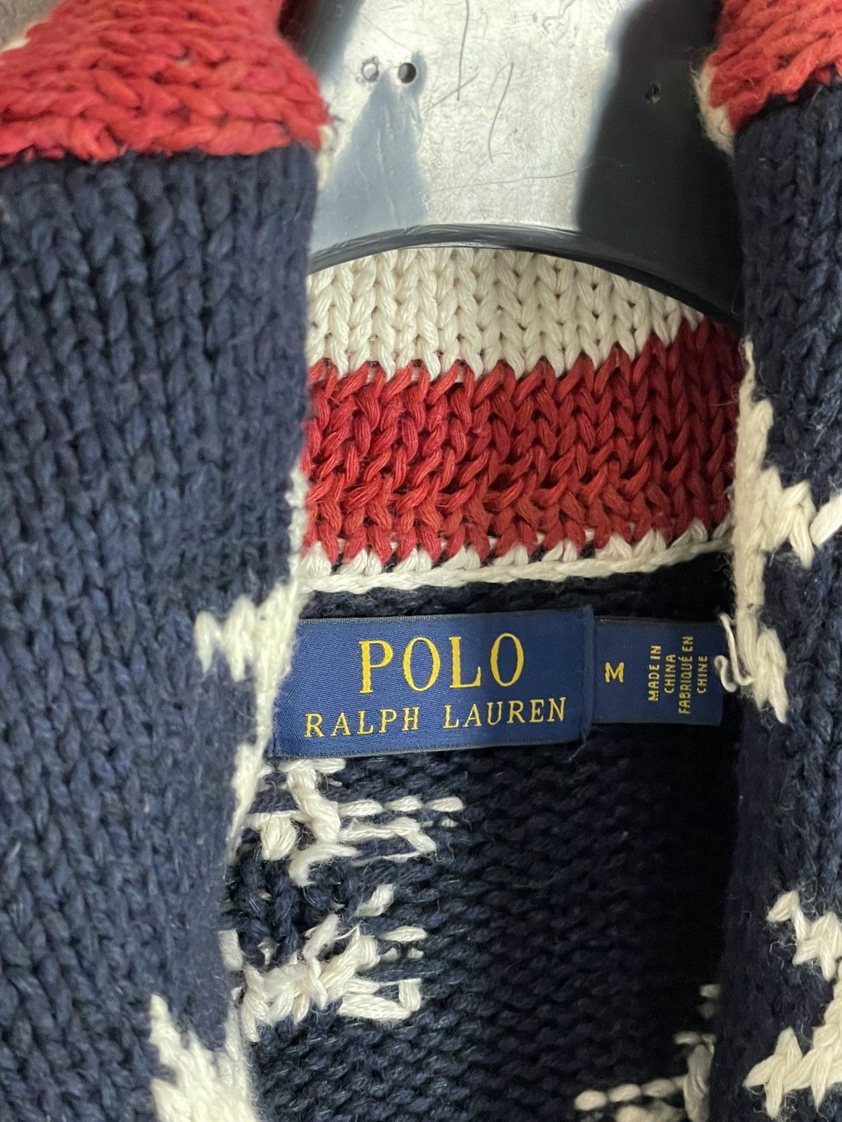 Ralph Lauren Polo Ralph Lauren Knit American USA Cardigan Sweater Size US M / EU 48-50 / 2 - 8 Thumbnail