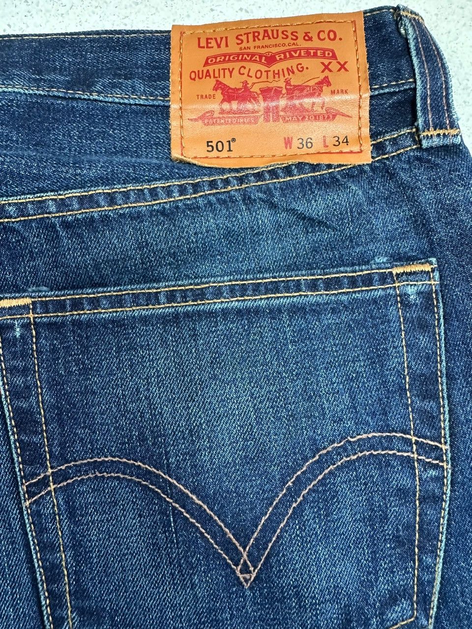 Levi's Levi 501 Size US 36 / EU 52 - 3 Thumbnail