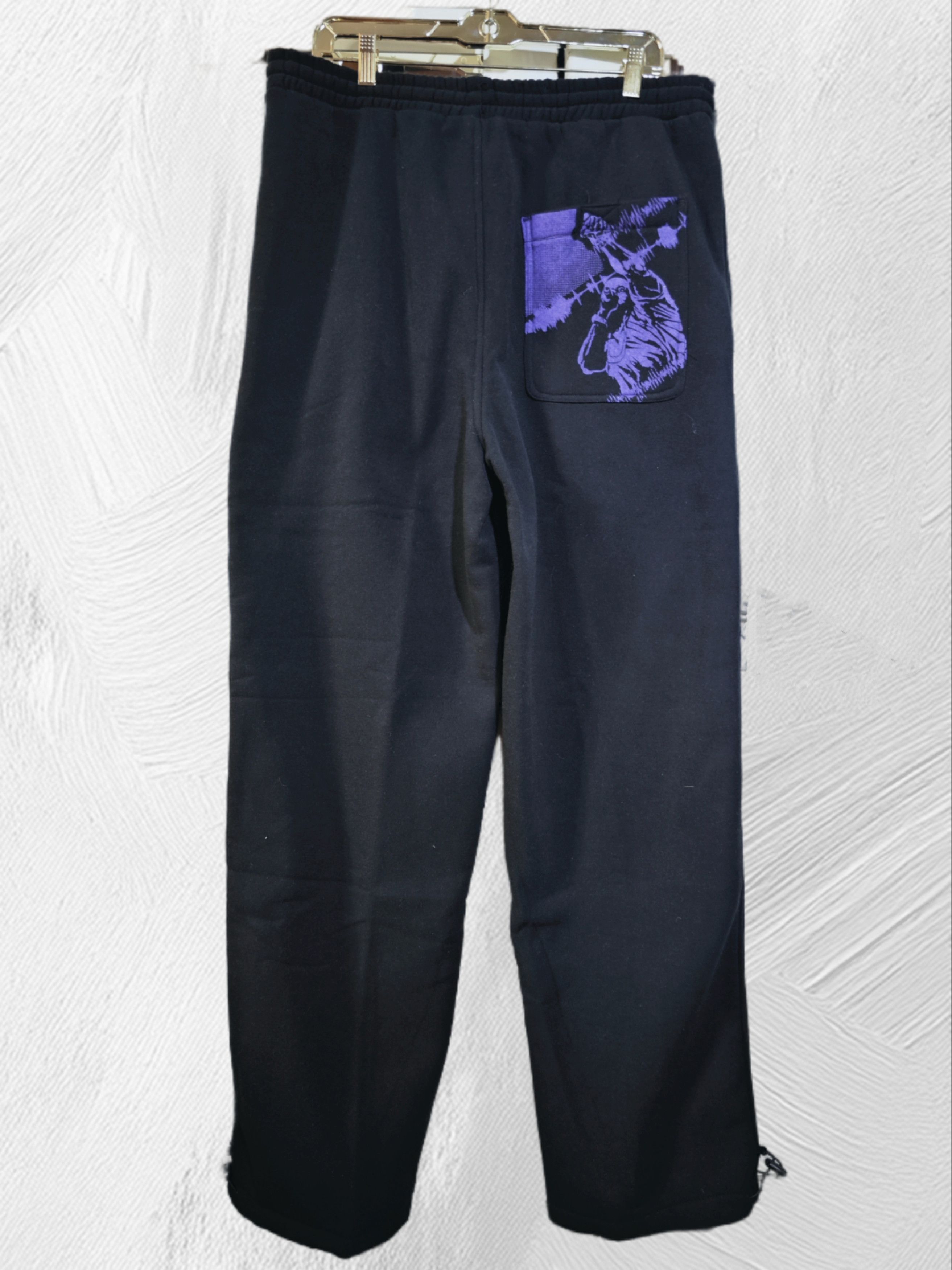 Other raw blue graphic tracksuit set (hoodie + joggers) Size US L / EU 52-54 / 3 - 6 Thumbnail
