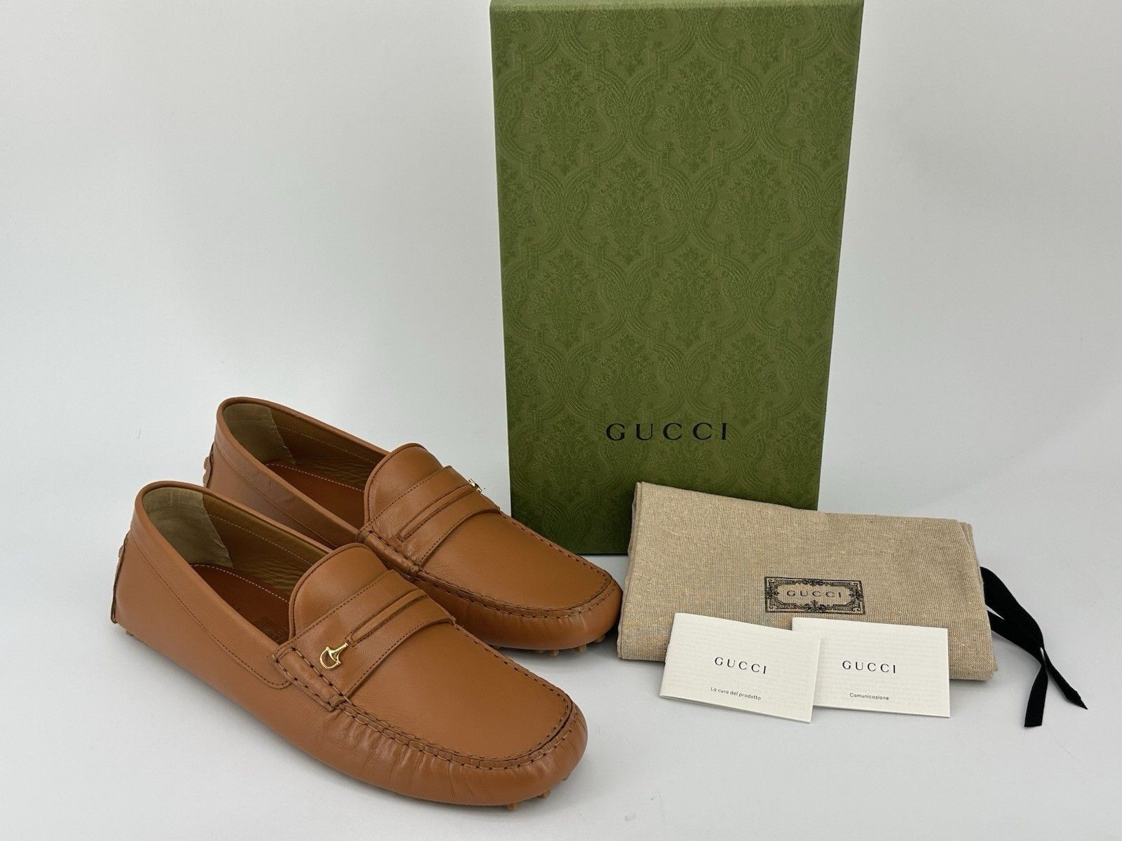 Gucci Size-EU-48/UK-14/US-15 New Gucci Men's Mokassins Size US 15 / EU 48 - 2 Thumbnail