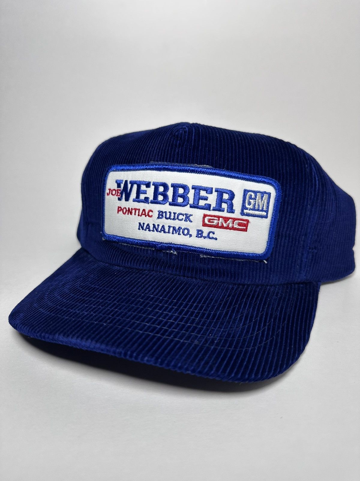Vintage Vintage Webber Corduroy Hat Size ONE SIZE - 1 Thumbnail