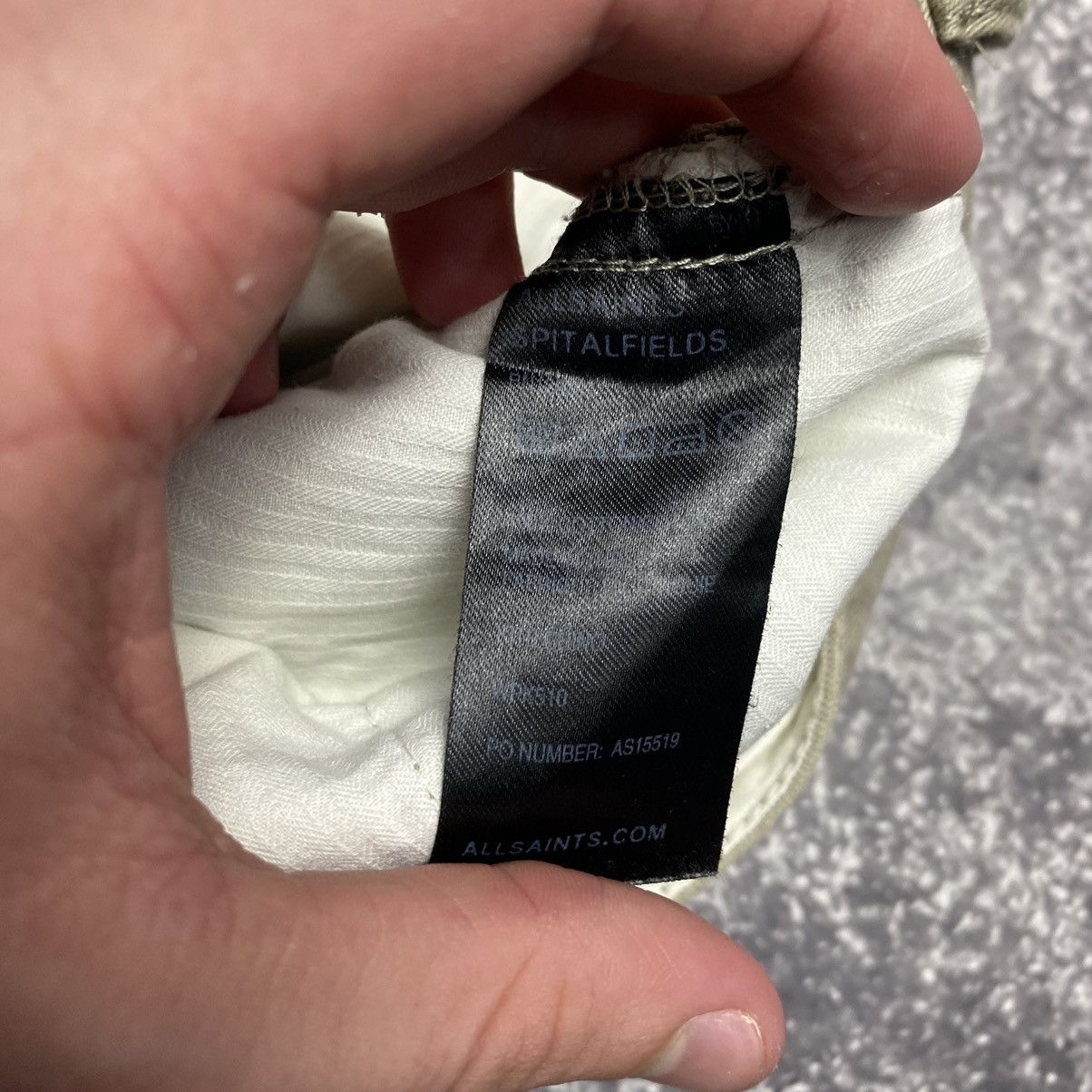 Allsaints Men’s All Saints Designer Basic denim luxury jeans Size US 40 / EU 56 - 10 Thumbnail