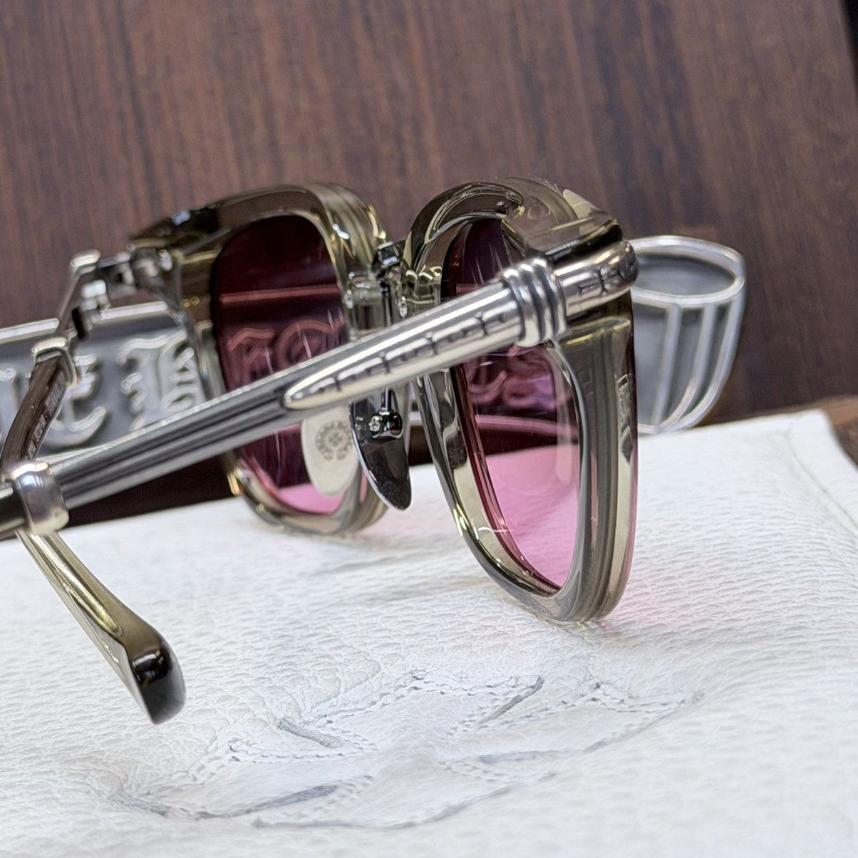 Chrome Hearts Chrome Hearts Titanasluvr 1/1 Sunglasses Size ONE SIZE - 13 Thumbnail