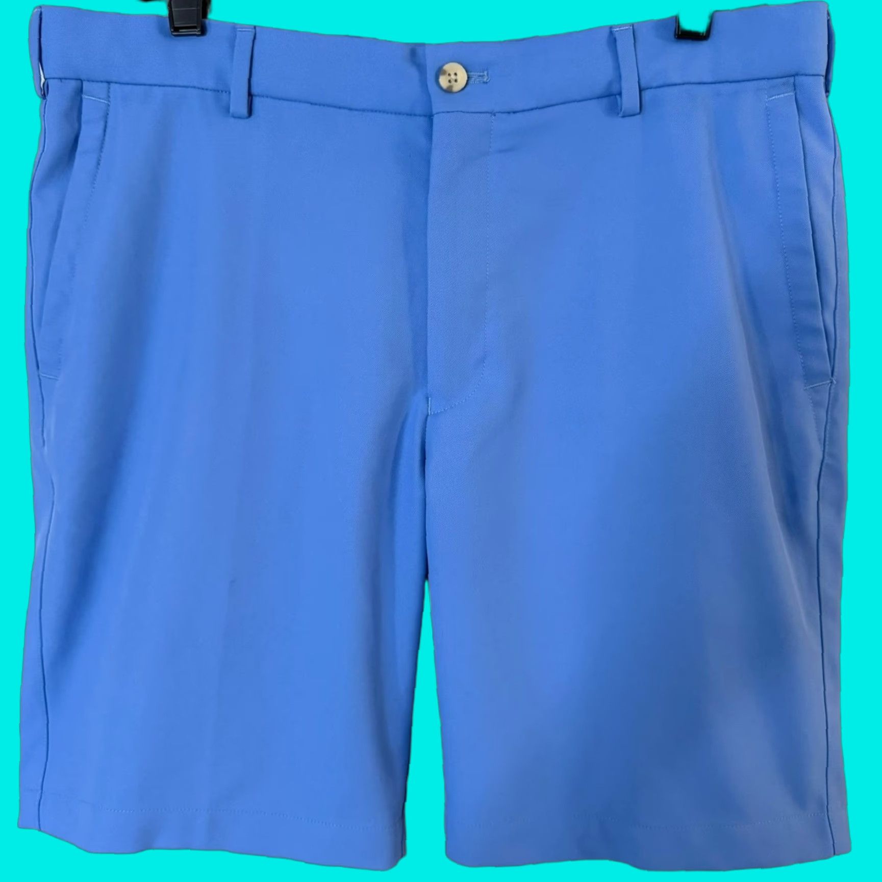 Peter Millar Peter Millar Salem Performance Stretch Chino Short Blue Golf Casual Mens 34 Size US 34 / EU 50 - 1 Thumbnail