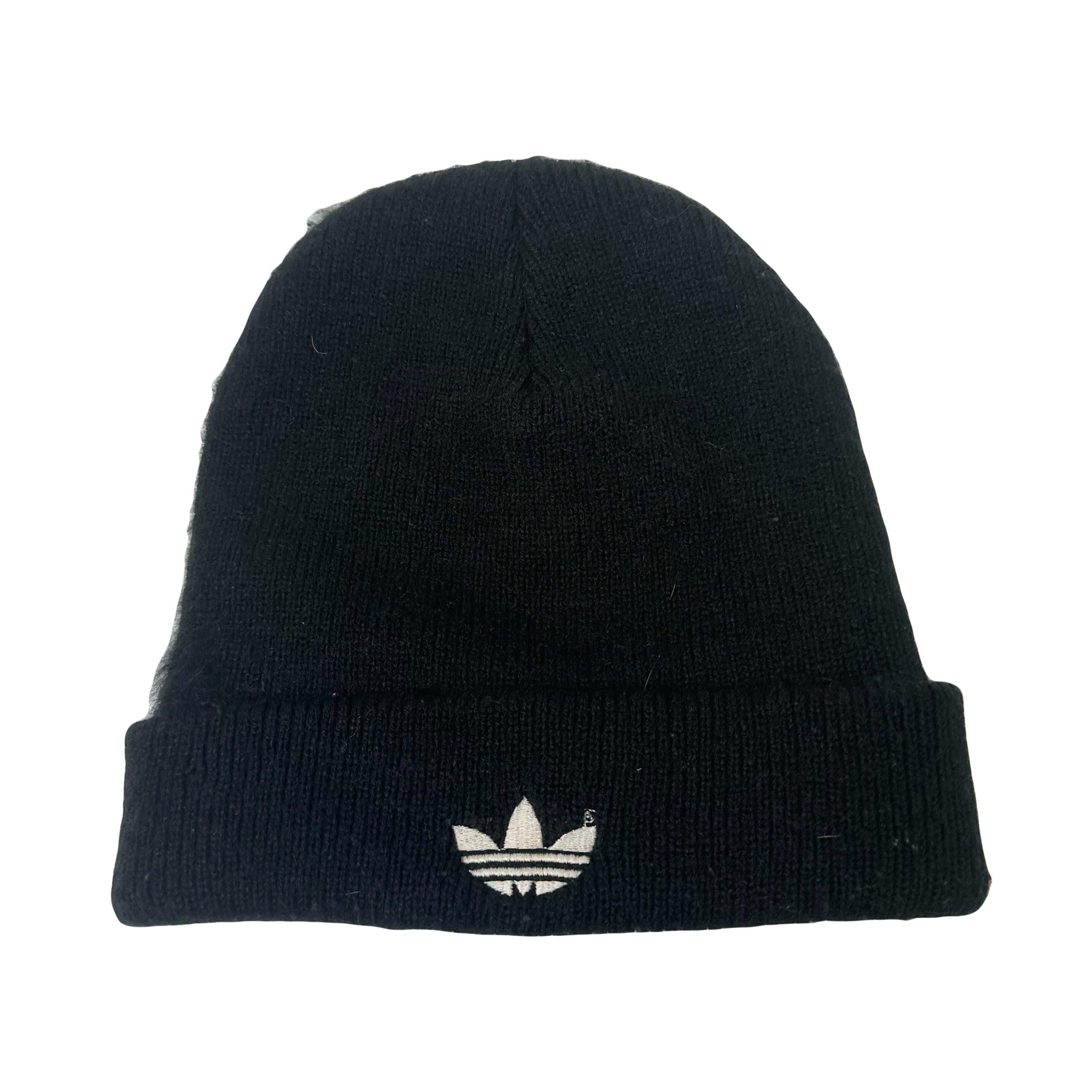 Adidas Vintage Adidas Trefoil Beanie Size ONE SIZE - 1 Thumbnail