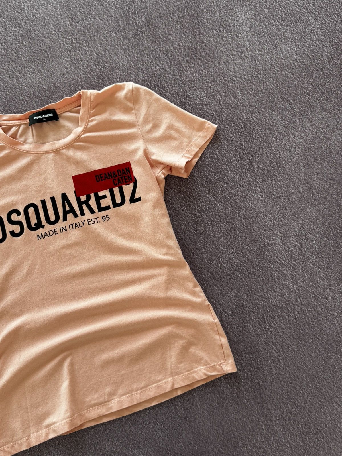 Dsquared2 Vintage Dsquared2 Y2K Big Logo Glamour Women Top T shirt Size M / US 6-8 / IT 42-44 - 5 Thumbnail