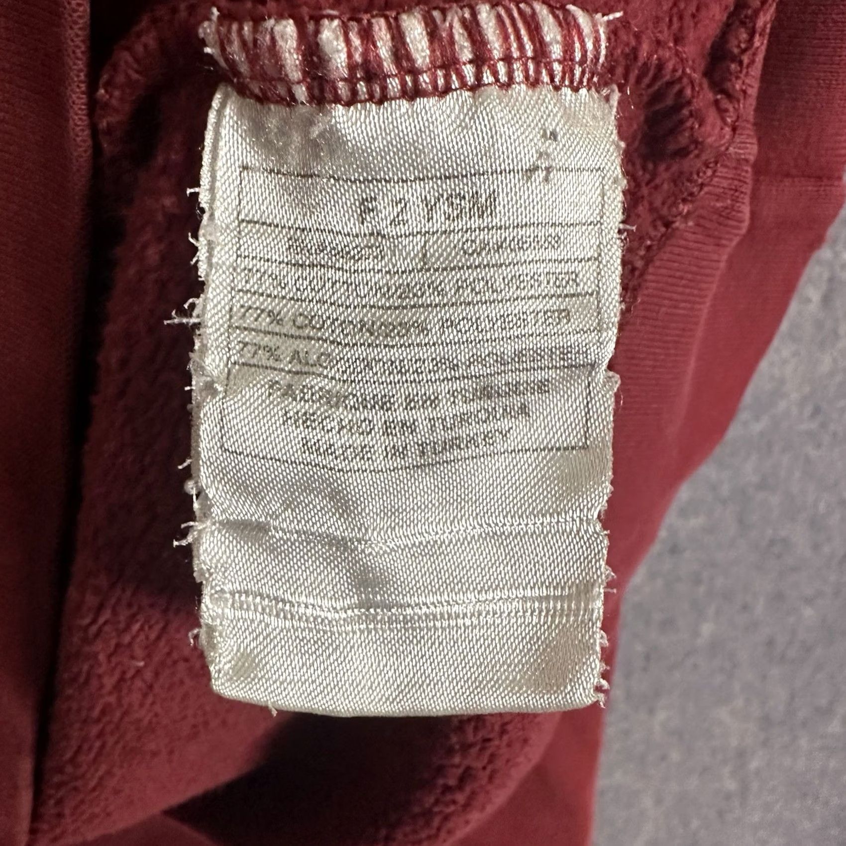 Nike VINTAGE Nike Sweatshirt Crewneck Swoosh Logo 2XL Maroon Red Men Sleeves Long Embroidered 90s Sports Pullover Size US XXL / EU 58 / 5 - 4 Thumbnail