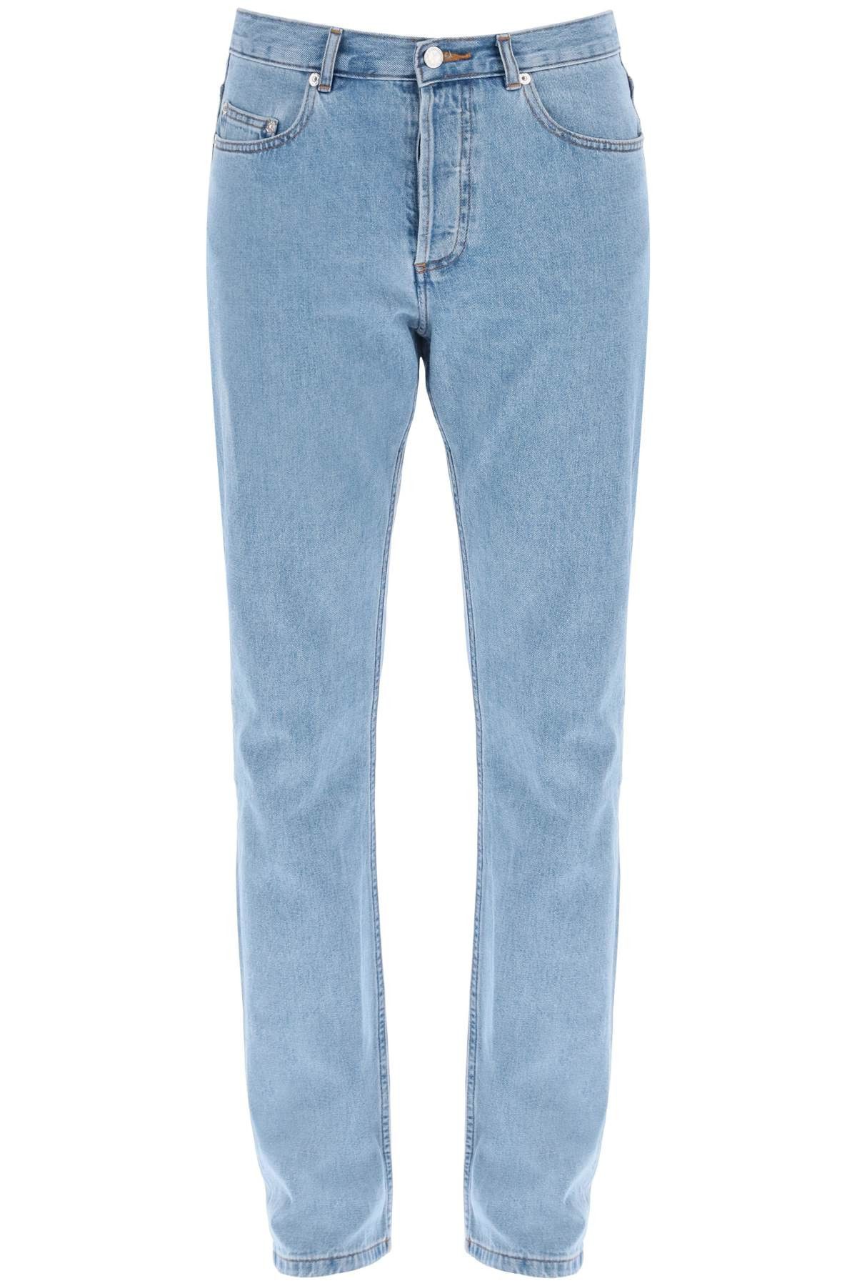image of A P C Fit Jeans in Bleu Clair, Men's (Size 33)