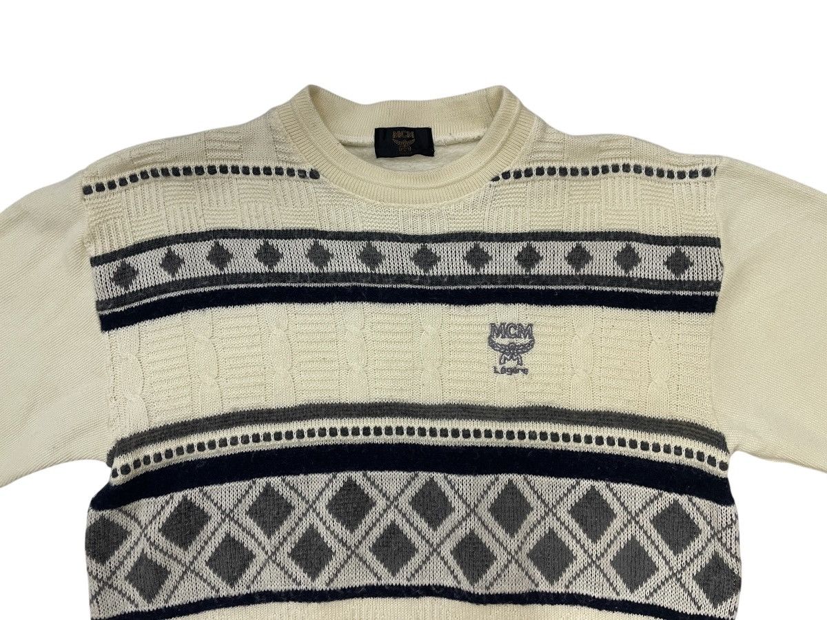 Designer × MCM MCM knitted sweatshirt Size US M / EU 48-50 / 2 - 4 Thumbnail