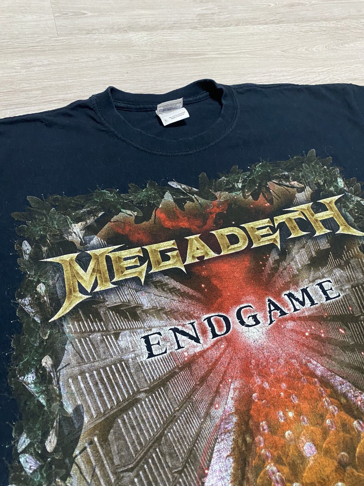 Band Tees Vintage MEGADEATH END GAME T-Shirt Size L Size US L / EU 52-54 / 3 - 8 Thumbnail