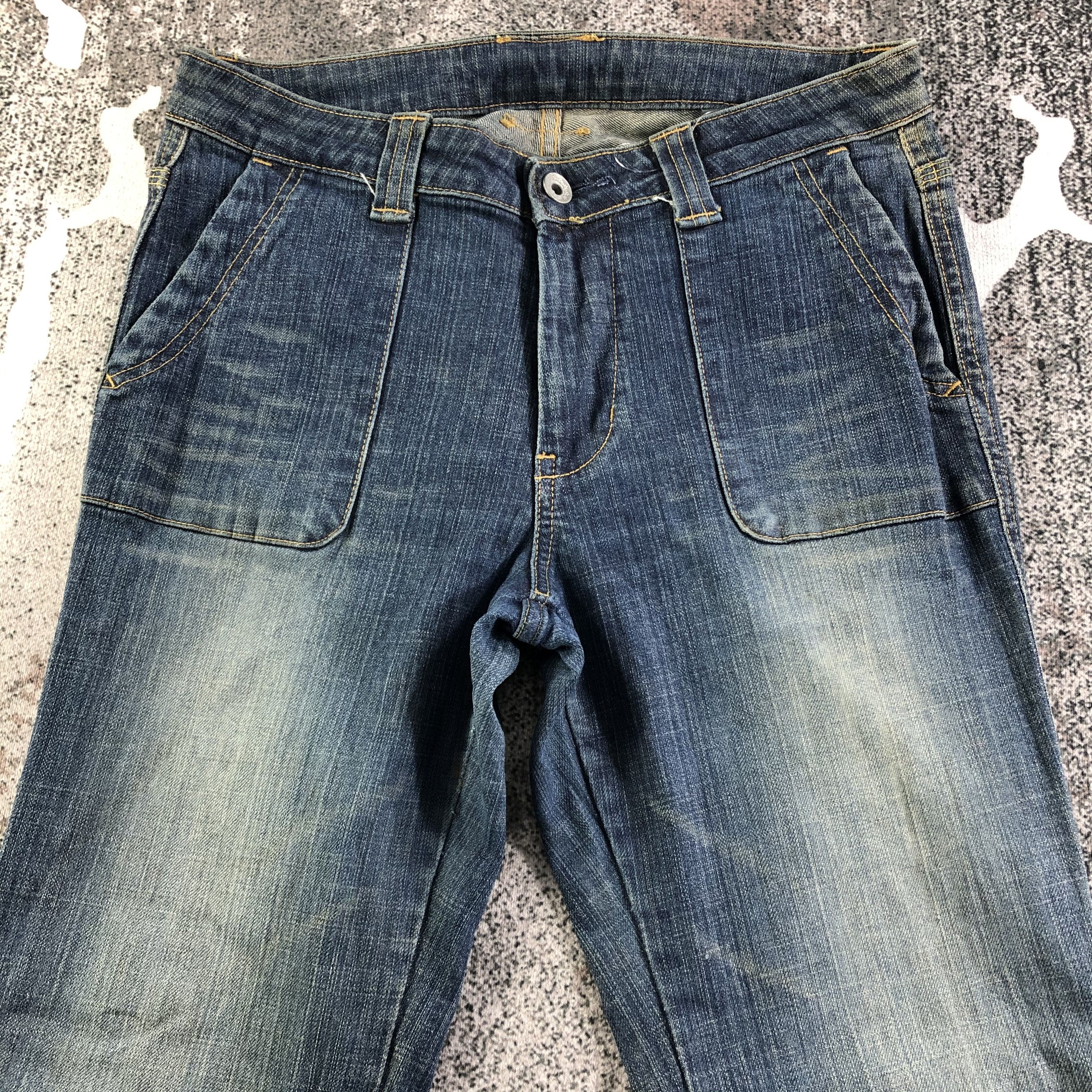 Japanese Brand Et Boite Jeans Flared Denim Size US 28 / EU 44 - 3 Thumbnail