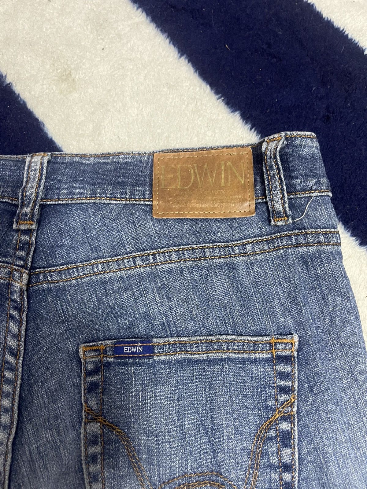 Edwin × Japanese Brand Edwin Straight Cut Jeans (14) Size 32" / US 10 / IT 46 - 3 Thumbnail