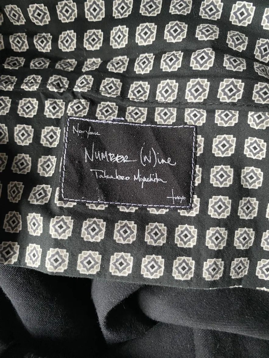Number (N)ine S/S 04 Number Nine Multi-zip Black Slim Cut Cargo Pants Size US 31 - 6 Thumbnail
