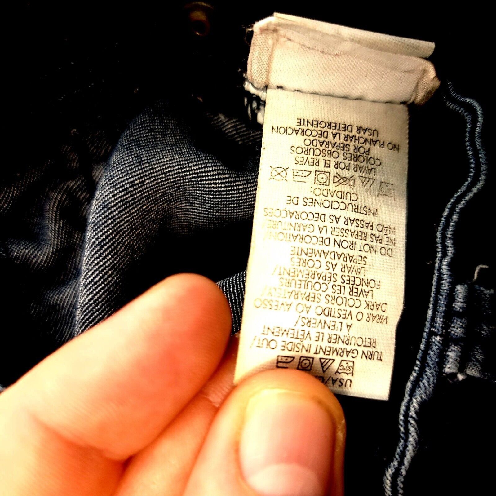 Calvin Klein Calvin Klein Ultimate Skinny Dark Blue Denim Jeans 26/2 Mid Size US 28 / EU 44 - 12 Thumbnail