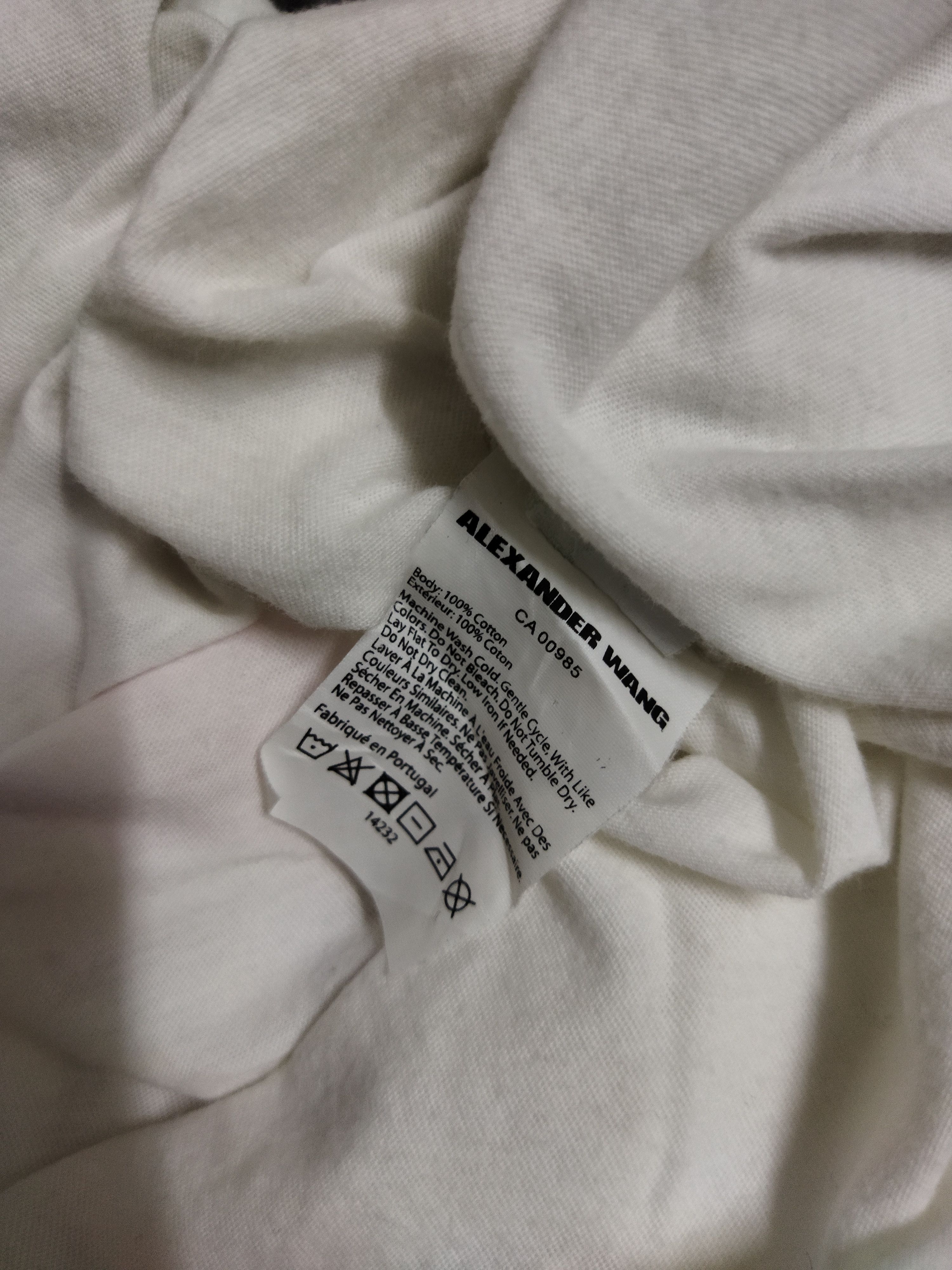 Alexander Wang Alexander Wang Barcode Tee Size US XL / EU 56 / 4 - 5 Thumbnail