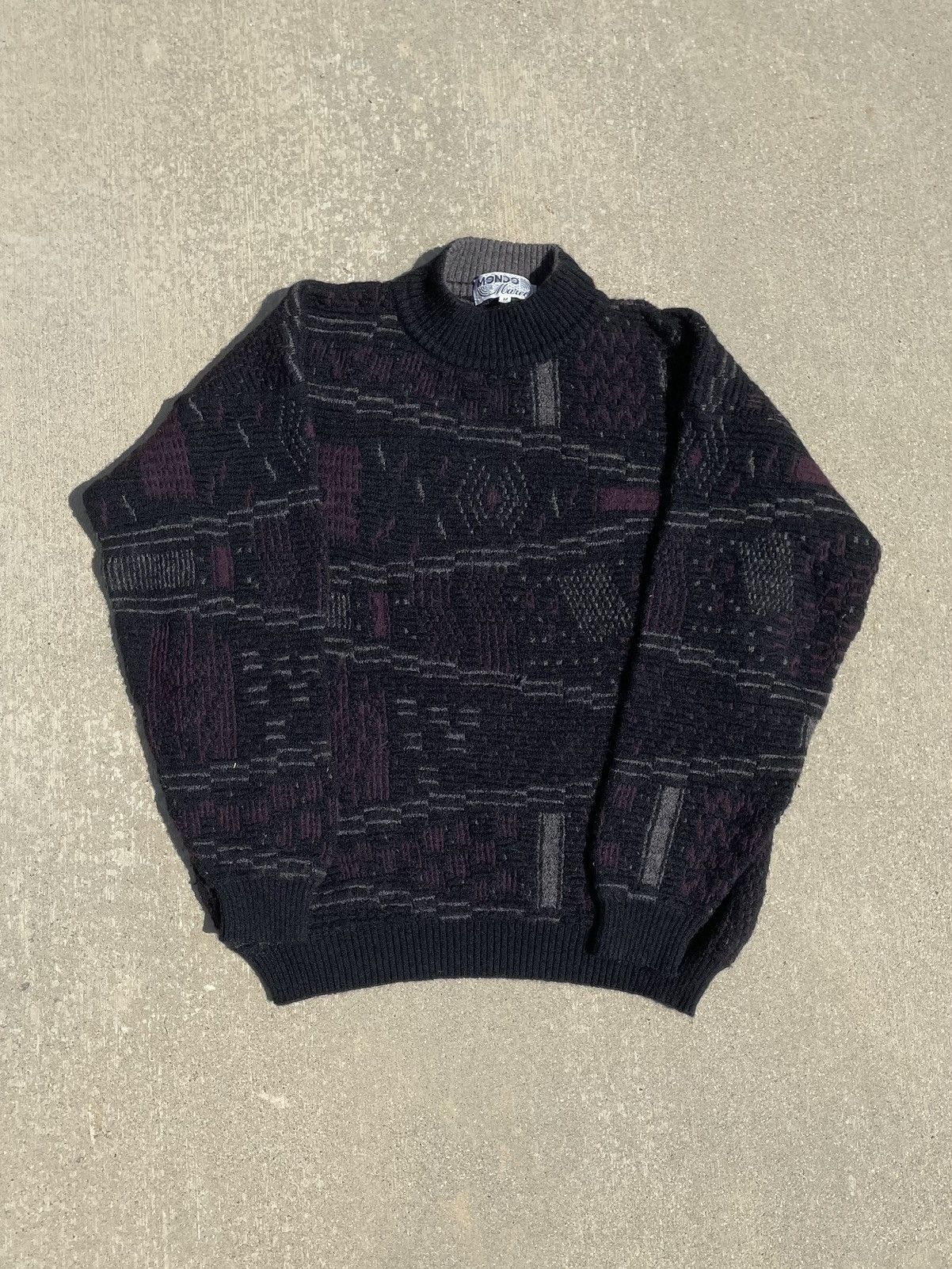 Other Mondo Di Marced wool 3D coogi style sweater Size US M / EU 48-50 / 2 - 1 Thumbnail
