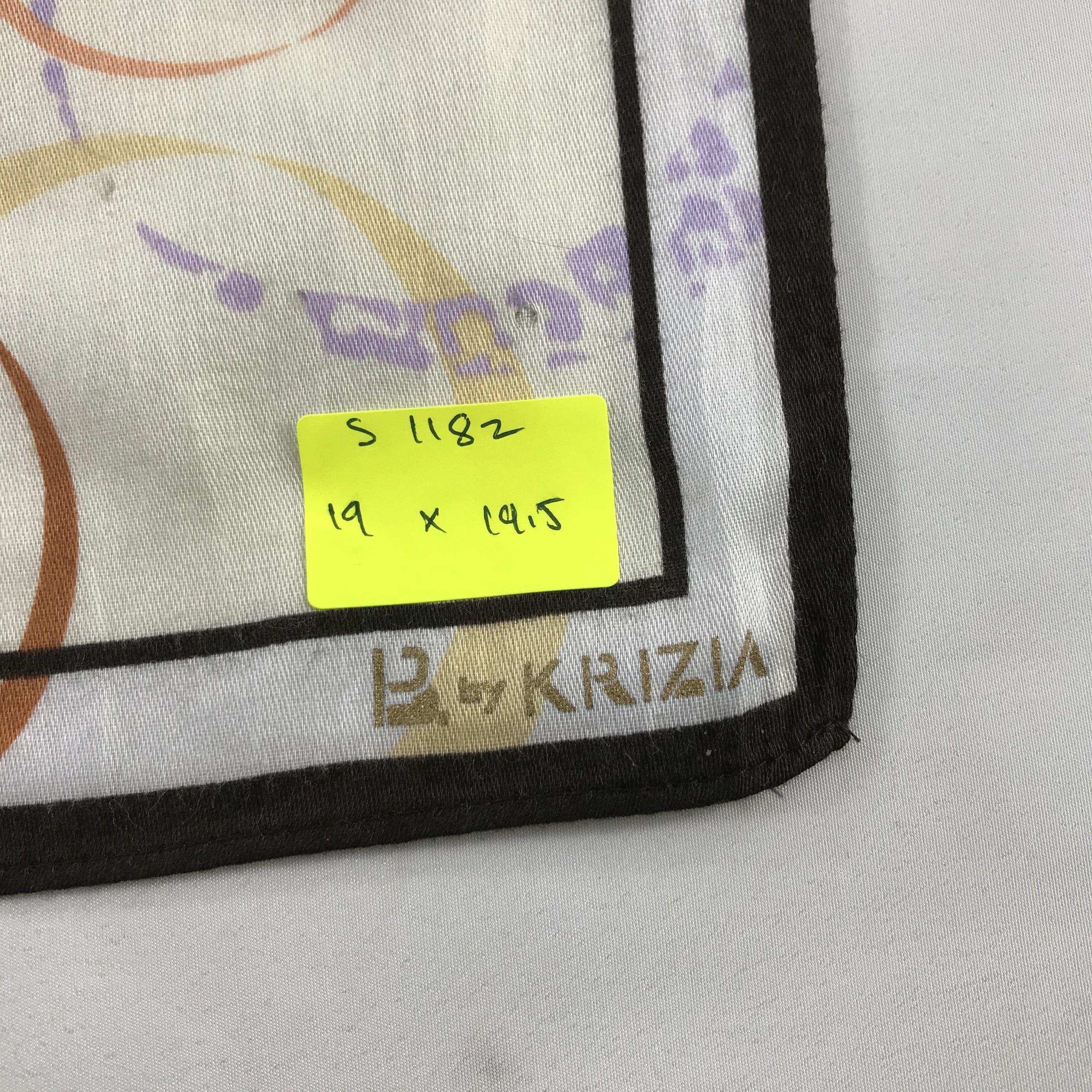 Krizia Uomo Krizia Uomo Bandana / Handkerchief / Neckerchief - S1182 Size ONE SIZE - 5 Thumbnail
