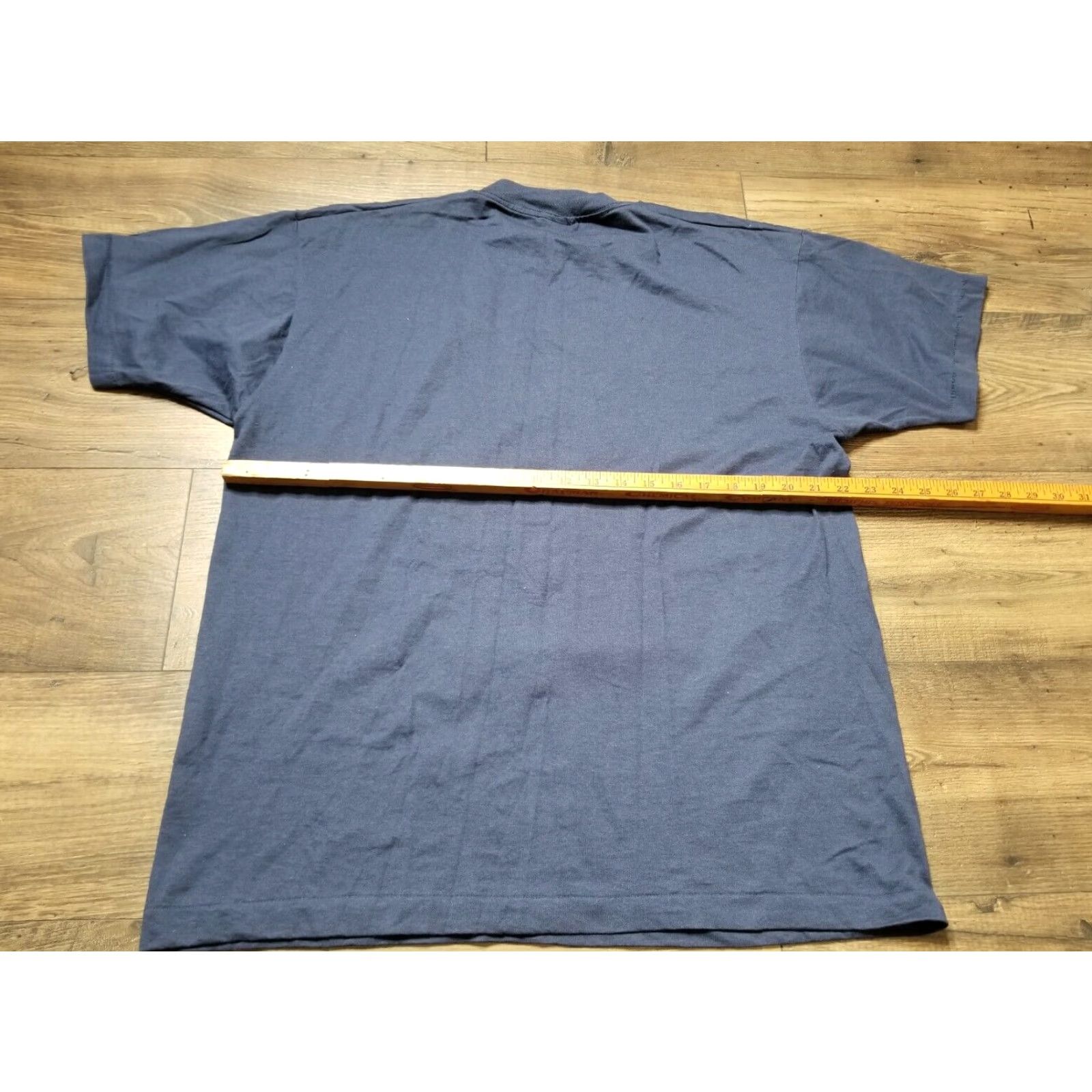 Vintage VINTAGE Screen Stars T-Shirt Men XL Graphic Pork Festival Crew Neck Short Sleeve Blue 100% Cotton Retro Animals 80s 90s Mens Size US XL / EU 56 / 4 - 2 Thumbnail