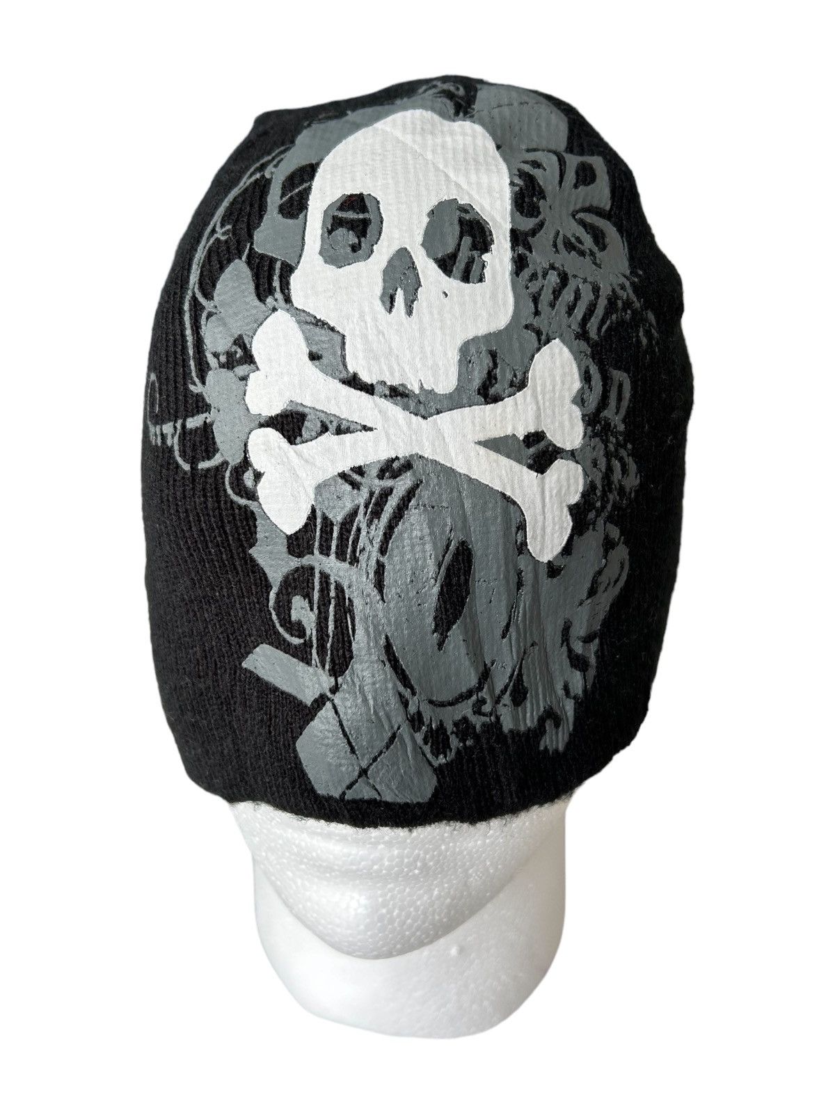 Japanese Brand × Kapital × Vintage Skull tattoo design Punk Bondage Beanie Hats snowcap Size ONE SIZE - 1 Thumbnail