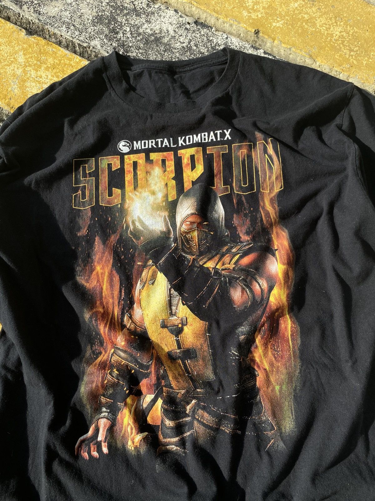 Playstation × Vintage Vintage Scorpion Mortal Kombat X Size US L / EU 52-54 / 3 - 1 Thumbnail