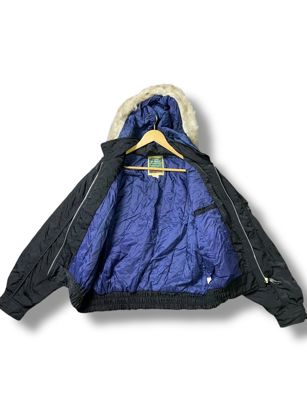 If Six Was Nine Your Ski x Japanese Brand Fluffy Hooded Jacket (31) Size US L / EU 52-54 / 3 - 3 Thumbnail